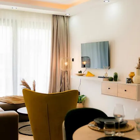 דירה Palmera Wellness & - Rooftop Terrace & Mountain View 3 By Azur Prime